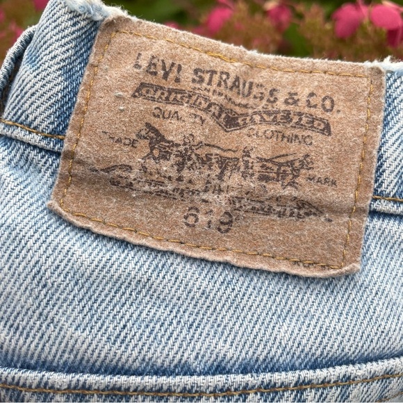Levi's 619 orange tab vintage 1990s jeans size 27 - Picture 3 of 16